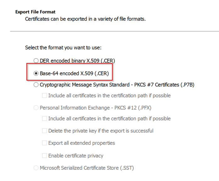 openssl certificate convert pfx to pem